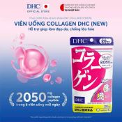 Viên Uống Dhc Collagen  Tăng Cường Độ Đàn Hồi, Giảm Nếp Nhăn, Làn Da Mịn Màng 360 Viên-1