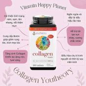 Collagen Youtheory Type 1 2 & 3 + Biotin 6000mg Hỗ Trợ Tái Tạo Da, Tóc, Móng 390 Viên-1
