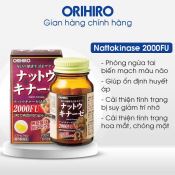 Viên Uống Hỗ Trợ Đột Quỵ Orihiro Giúp Tăng Cường Sức Khỏe Tim Mạch 2000Fu 60 Viên-1