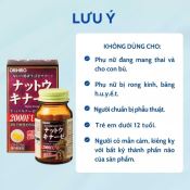 Viên Uống Hỗ Trợ Đột Quỵ Orihiro Giúp Tăng Cường Sức Khỏe Tim Mạch 2000Fu 60 Viên-3