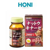 Viên Uống Hỗ Trợ Đột Quỵ Orihiro Giúp Tăng Cường Sức Khỏe Tim Mạch 2000Fu 60 Viên-0