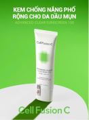 Kem Chống Nắng Cell Fusion C Sunscreen 100 SPF50+ PA+++ Clear Da Dầu Mụn 50Ml-2