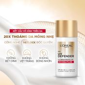 Kem Chống Nắng L'Oreal Paris X20 Thoáng Da Mỏng Nhẹ 50Ml-2