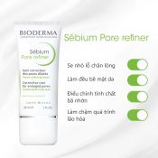 Kem Face Bioderma Sébium Pore Refiner Giúp Se Khít Lỗ Chân Lông 30Ml-1