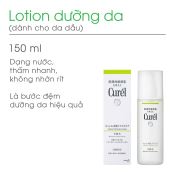Lotion Dưỡng Curél Sebum Trouble Care Sebum Care Lotion Dành Cho Da Dầu 150Ml-1