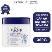Kem Face Cấp Ẩm Làm Sáng Da Hatomugi The Milky Cream 300G-1