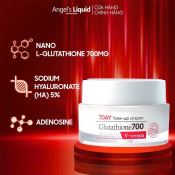 Kem Face Angel's Liquid 7day Whitening Program Glutathione 700V Dưỡng Trắng Da, Cấp Ẩm Đa Tầng 50ml-1