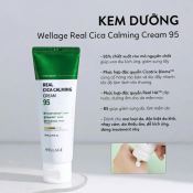 Kem Dưỡng Wellage Real Cica Calming 95 Cream Cấp Ẩm, Phục Hồi Da 80ML-2