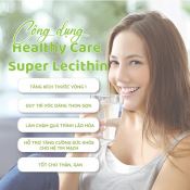 Viên Uống Mầm Đậu Nành Super Lecithin 1200Mg Healthy Care Hỗ Trợ Sức Khỏe và Làm Đẹp 100 Viên-2