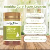 Viên Uống Mầm Đậu Nành Super Lecithin 1200Mg Healthy Care Hỗ Trợ Sức Khỏe và Làm Đẹp 100 Viên-5