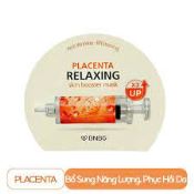 Mặt Nạ Bnbg  Skin Booster Dưỡng Trắng, Phục Hồi Placenta Relaxing Hộp 10 Miếng-2