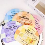 Mặt Nạ Bnbg Stem Cell Vitamin Mask Duõng Sáng Da Whitening & AC Care Hộp 10 Miếng-1