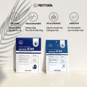 Mặt Nạ Prettyskin Treatment Dưỡng Trắng Phục Hồi Da 25ml Hộp 10 Miếng Retinol-2