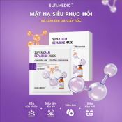 Mặt Nạ Sur. Medic Phục Hồi, Làm Dịu Da SUR.MEDIC Super Calm Repairing Mask Hộp 10 Miếng-2