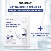 Mặt Nạ Sur. Medic Dưỡng Sáng SUR.MEDIC Bright Glutathione Mask Lẻ 5 Miếng-1