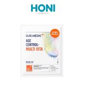 Mặt Nạ Sur. Medic Hỗ Trợ Cung Cấp Multi Vitamin SUR.MEDIC Age Control Multi Vita Mask Hộp 10 Miếng-0