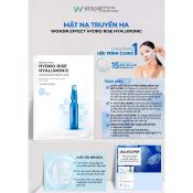 Mặt Nạ Wonjin Truyền HA Cấp Ẩm Chuyên Sâu WonJin Effect Hydro Rise Hyaluronic Mask Hộp 10 Miếng-4
