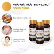 Nước Giải Rượu Bia Wellbio Hỗ Trợ Giải Rượu, Thải Độc Cơ Thể 100ml 1 hộp/10 chai-3