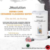 Nước Tẩy Trang Jmsolution 500ML Derma Care Ceramide da thường, da khô, nhạy cảm-1