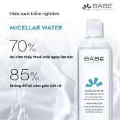 Nước Tẩy Trang Babe Essentials Prebiotic Micellar Water Làm Sạch Cho Da Nhạy Cảm 250Ml-1