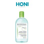 Nước Tẩy Trang Bioderma Giúp Làm Sạch Da Và Loại Bỏ Lớp Trang Điểm Sébium H2O Da Dầu & Hỗn Hợp 500Ml-0