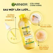 Nước Tẩy Trang Garnier 400Ml Vitamin C Làm Sáng Da - Vàng-2