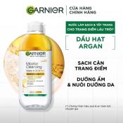 Nước Tẩy Trang Garnier 400Ml Làm Sạch Sâu Lớp Trang Điểm - Vàng Dầu-1