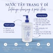 Tẩy Trang Hatomugi Ý Dĩ Hỗ Trợ Dưỡng Ẩm, Sáng Da 500Ml Nước-3