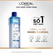 Nước Tẩy Trang Loreal Paris 400ML Làm Sạch Sâu Trang Điểm - Xanh Dầu-1