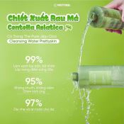Nước Tẩy Trang Rau Má Prettyskin The Pure Jeju Cica Cleansing Water Làm Sạch & Làm Dịu Da Nhạy Cảm 500Ml-3