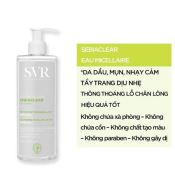 Nước Tẩy Trang Svr Micellar Giúp Loại Bỏ Dầu Cho Da 400Ml-1