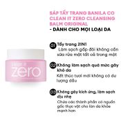 Sáp Tẩy Trang Banila Co Original Clean it Zero Cleansing Balm Cho Mọi Loại Da 100ml-2