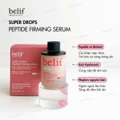 Tinh Chất Belif Super Drops Peptide Firming Căng Bóng, Săn Chắc & Chống Lão Hóa 30Ml Hồng-1