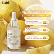 Serum Klairs Freshly Juiced Vitamin C Drop Dưỡng Sáng Da, Mờ Thâm 35Ml-2