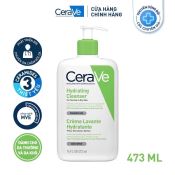 Sữa Rửa Mặt Cerave Hydrating Facial Cleanser Dành cho Da Khô 473Ml-1