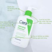 Sữa Rửa Mặt Cerave Hydrating Facial Cleanser Dành cho Da Khô 236Ml-2