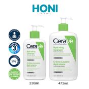 Sữa Rửa Mặt Cerave Hydrating Facial Cleanser Dành cho Da Khô 236Ml-0