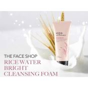 Sữa Rửa Mặt Gạo The Face Shop Rice Water Bright Cleansing Foam Sạch Sâu, Dưỡng Sáng Da150Ml-1