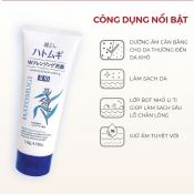Sữa Rửa Mặt Hatomugi Ý Dĩ Hỗ Trợ Dưỡng Ẩm, Sáng Da 130g-1