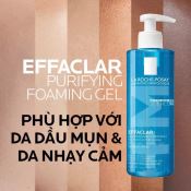 Sữa Rửa Mặt Laroche Posay Effaclar Purifying Foaming Gel Dành Cho Da Dầu, Da Mụn Nhạy Cảm 400ML-3