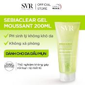 Gel Rửa Mặt Svr Sebiaclear Gel Moussant Không Làm Sạch Dầu Nhờn, Loại Bỏ Tế Bào Chết Cho Da Dầu 200ML-1