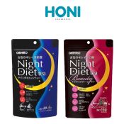 Trà Giảm Cân Ban Đêm Orihiro Night Diet Tea Hỗ Trợ Giảm Cân Ngủ Sâu Túi 20 Gói - Xanh-0