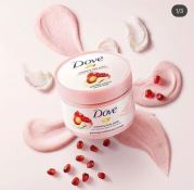 Tẩy Tế Bào Chết Body Dove Lựu Đỏ - Bơ  225ml-1