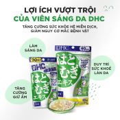 Viên Uống Dhc Coix Hỗ Trợ Trắng Da, Làm Sáng Mịn Da Tự Nhiên 20 Viên-3