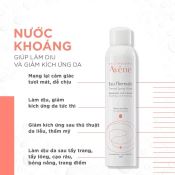 Xịt Khoáng Avene Thermal Spring Water Cấp Ẩm, Giảm Kích Ứng Và Làm Dịu Da 150ml-2