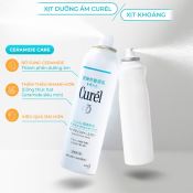 Xịt Dưỡng Da Curél  Intensive Moisture Care Deep Moisture Spray Cấp Ẩm Chuyên Sâu 60G-2