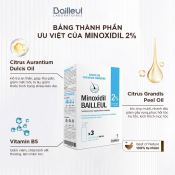 Xịt Mọc Tóc Minoxidil Bailleul Laboratoires Kích Thích Mọc Tóc Và Giảm Rụng Tóc 60Ml 2%-2