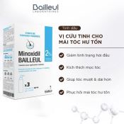 Xịt Mọc Tóc Minoxidil Bailleul Laboratoires Kích Thích Mọc Tóc Và Giảm Rụng Tóc 60Ml 2%-3