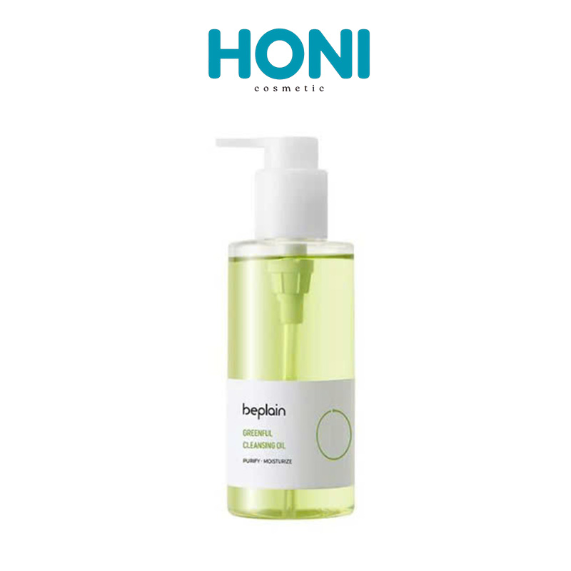 Dầu Tẩy Trang Beplain Greenful Cleansing Oil Làm Sạch Sâu Bụi Bẩn, Cặn Trang Điểm 200Ml - LSDM143