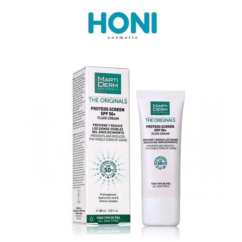 Kem Chống Nắng Martiderm The Originals Proteos Screen SPF50+ Phổ Rộng Bảo Vệ Toàn Diện 40Ml - CN126